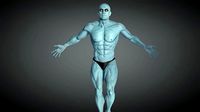 Dr Manhattan from Watchmen 3D Model