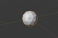 Ico Sphere 01 3D Model