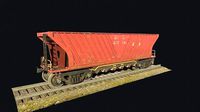 The freight car