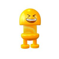 Car Spring Expression Toys Grinning Face v1 001