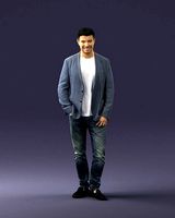 Man in jeans 0048