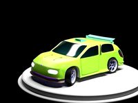 Car Medium Detail Render 3ds max