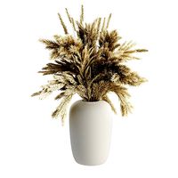 Apothecary Vase with Pampas Grass by Kristina Dam Studio