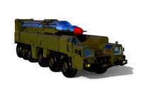Musudan missile launcher