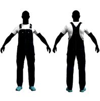 Dickies Mens Bib Overall - Marvelous Designer