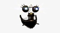 Steampunk Mask A06 Bronze - SciFi Character Design