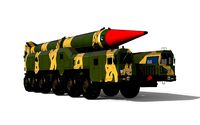 Shaheen 2 Pakistan missile launcher