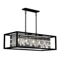 Catana 8L Linear Chandelier