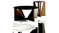 Crate and Barrel Miro Coffee Tables