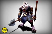 Dungeon Fantasy Monster - Miner Werewolf 1