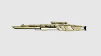 SciFi Sniper Gunblade A10 Desert Camouflage - Fiction Weaponry