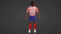 Soccer Player - Atletico Madrid