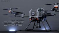 Military Combat Hexacopter Drone