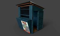 Kiosk 3D Model