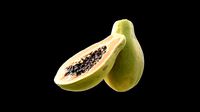 Papaya Fruit Photoscan