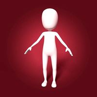 Cartoon Man - Stickman
