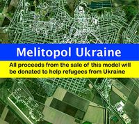 Cityscape Melitopol Ukraine