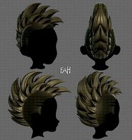 3D Hair style for boy V80