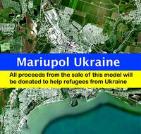 Cityscape Mariupol Ukraine