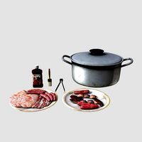 Roast meat set