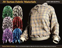 30 Tartan Fabric Materials-SBSA