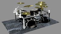 DRUMSET GRAY