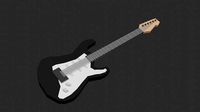 Lowpoly E-Guitar