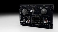 F16 AUX COMMS Panel