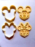 set mickey and minnie cutter and marker
