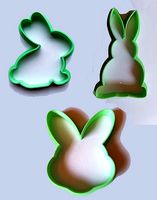 set 3 rabbit cutter
