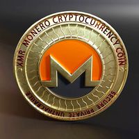 Monero Crypto Coin 3D Model