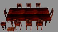 Wooden Furniture set