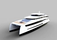 Concept Catamaran Mega Yacht