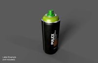 Spray paint can 400 ml