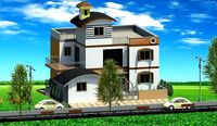 sample 3d house