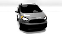 FORD TRANSIT COURIER LOWPOLY