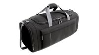 Duffel sport travel bag dark gray
