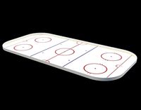 Ice hockey rink
