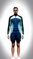 Mens Sportswear with raglan shirt and shorts