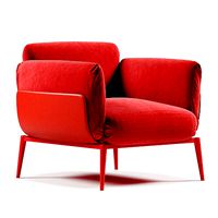AMURA BROOKLYN Armchair with armrests