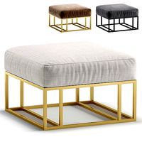 Pouffe ESTER by Cazarina Interiors 3 Colors Version