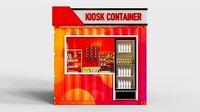 10ft Kiosk Container Modification