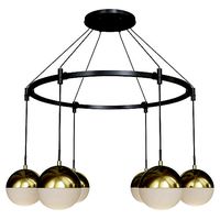 CEDAR and MOSS 8 6 LIGHT CHANDELIER