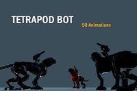 Tetrapod bot Animations