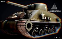 M4 Sherman Tank - World War 2 WWII