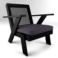 Jeannie Cane Accent Chair by Leanne Ford