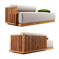 Meridienne Code asymmetrical sofa with left armrest CODE0253