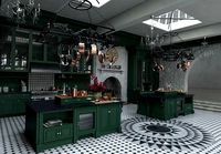 Luxury Victorian Style Apothecary Kitchen