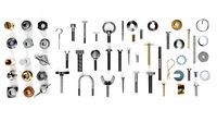 Large collection of fasteners