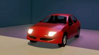 Pontiac Sunfire lowpoly